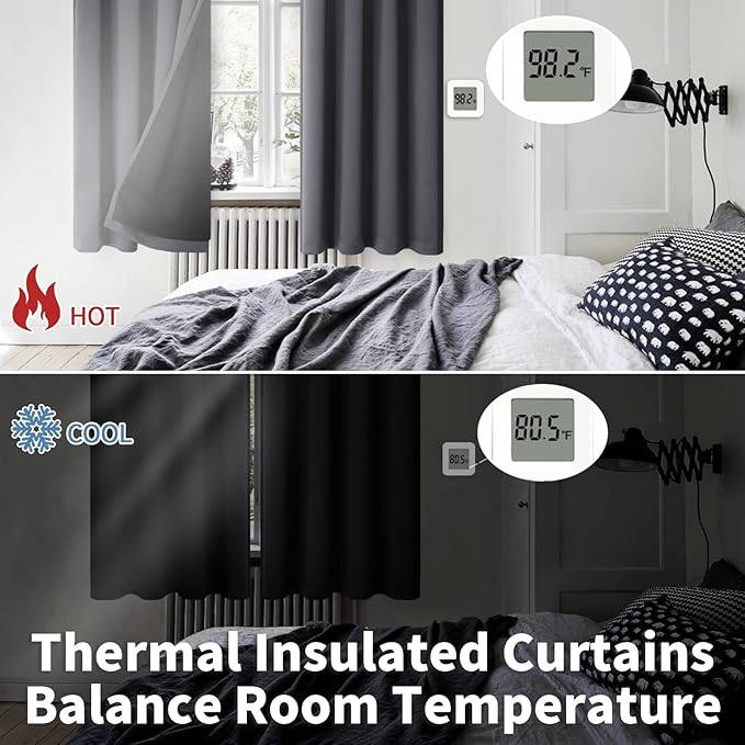 BGment 100% Blackout Curtains for Bedroom - Image 4