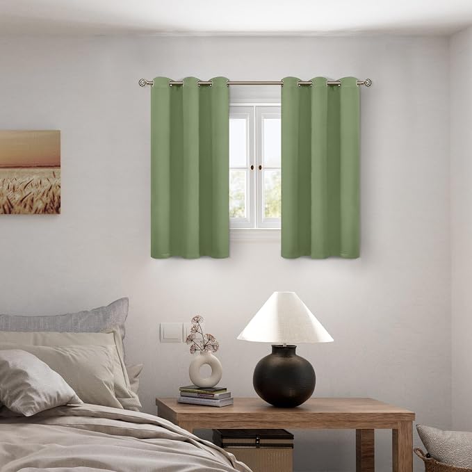 BGment Short 100% Blackout Curtains - Image 2