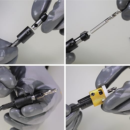 9/64"x3/8" Carbide Tipped Countersink Drill Bits - Image 8