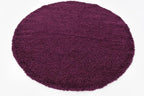 Unique Loom Solid Shag Collection Area Rug - Image 3