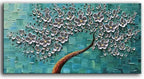 YaSheng Art- 3D Flowers Artwork Oil Painting On Canvas 100% Hand Painted by YaSheng+Art