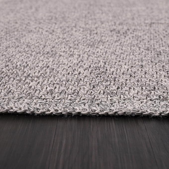 Easy Jute Runner Rug 2x7 Indoor Outdoor Natural Rugs Solid Fiber Rug Woven Area - Image 9