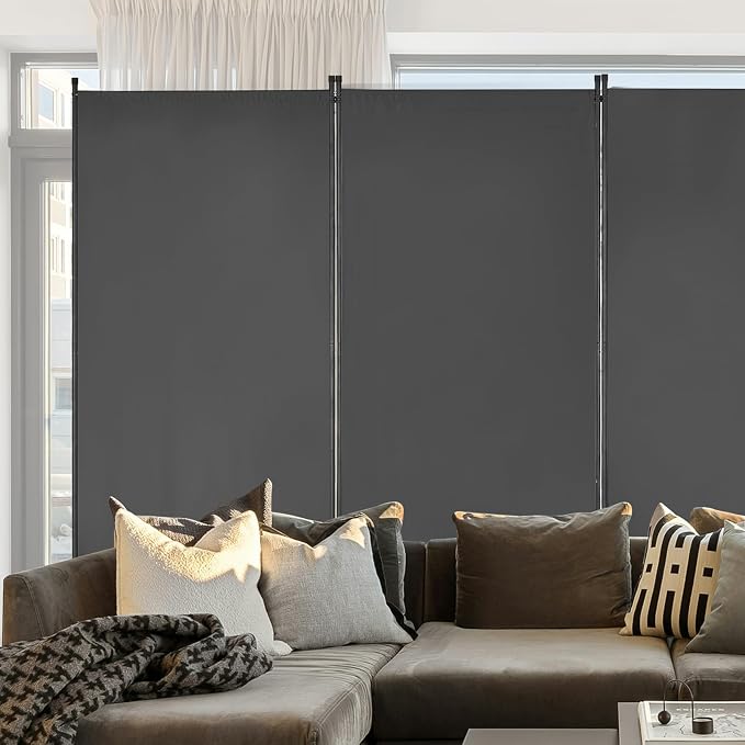 VEVOR Room Dividers, 3 Panel Room Divider, Folding Privacy Screen and Portable - Image 8