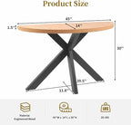 Half Moon Table for Small Spaces - Image 2