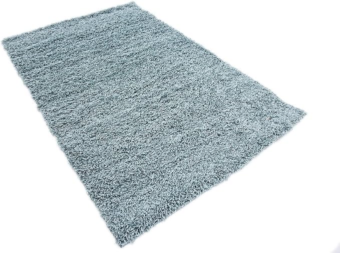 Unique Loom Solid Shag Collection Area Rug - Image 3