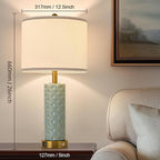 Set of 2 Table Lamp for Living Room Bedroom Farmhouse - Image 6
