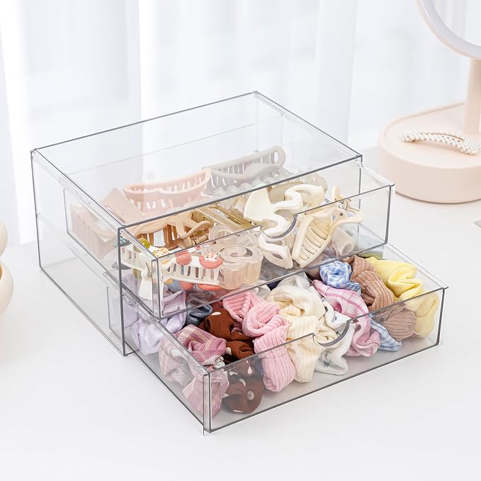 Stackable Storage Drawers, Plastic Storage Bins - Image 9