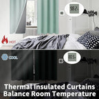 BGment Short 100% Blackout Curtains - Image 4