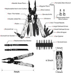 BIBURY Multitool Pliers Pro BI2045, Stainless Steel 31-in-1 Multi Tool Pliers - Image 2