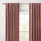 RYB HOME Heavy Duty Velvet Curtains & Drapes, Room Darkening Noise Reducing - Image 2