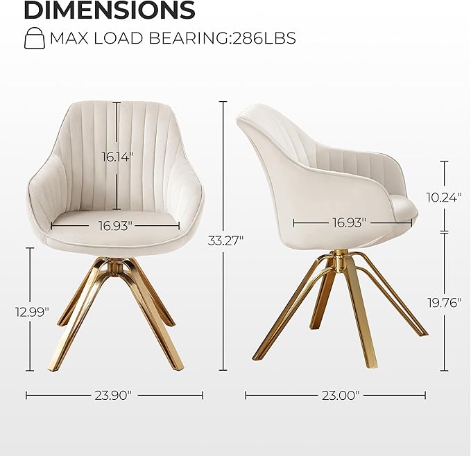 Zouron Mid Century Modern Swivel Accent Chair - Image 2