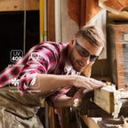 Safety Glasses for Men Women ANSI Z87.1 Safety Glasses Bulk Protective Eyewear - Image 7
