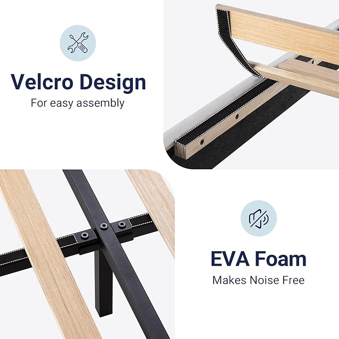 Allewie Full Size Platform Bed Frame - Image 5