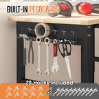 SPECRAFT Adjustable 2-Tier Workbench - Image 6