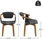 Art Leon Dining Chairs Set of 2 - Image 2