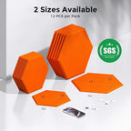 Self-Adhesive Acoustic Panels, 2nd Generation Sound Absorbing Panel, - Image 7
