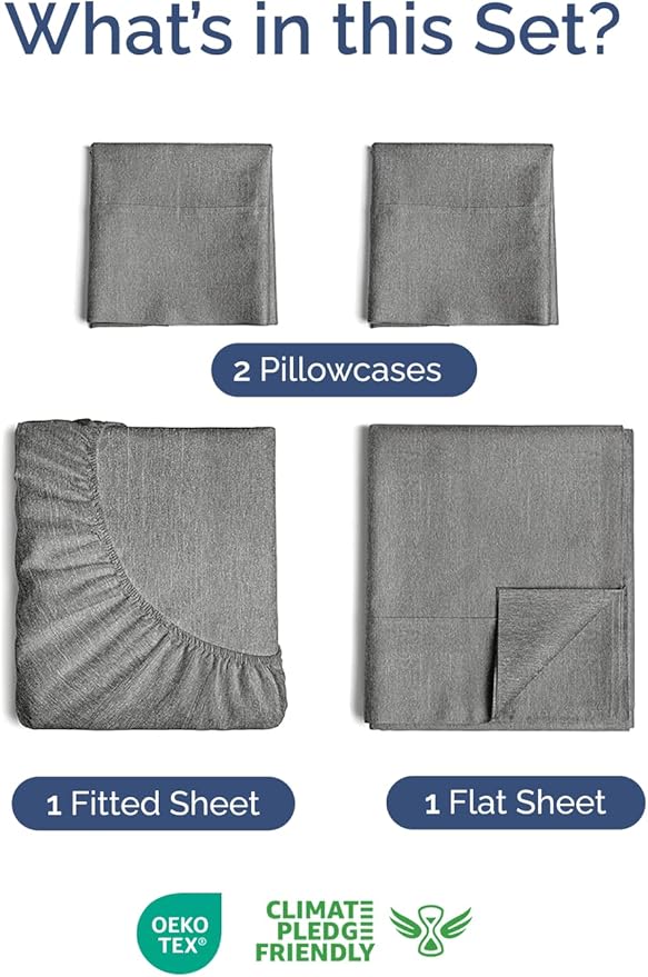 Extra Deep Twin Sheet Set - Image 2