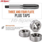 Hi-Spec 39 Piece SAE & Metric Tap & Die Set. Complete M3 to M12 / #4 to 1/2in - Image 6