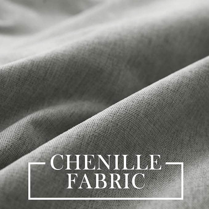Macochico 100% Blackout Chenille Curtains - Image 3