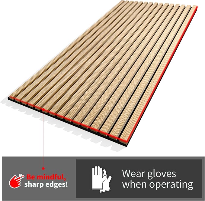Art3d 4 Wood Slat Acoustic Panels - Image 8