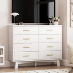 Dresser for Bedroom, 8 Drawer Wide Modern Chest of Drawers - Image 7