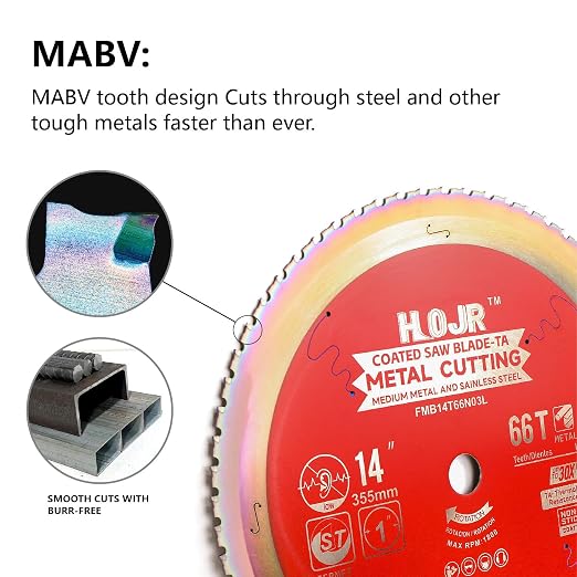 Metal Cutting Circular Saw Blade, Steel and Stainless Steel Cutting, The - Image 4