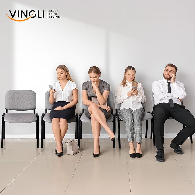 VINGLI Waiting Room Stacking Chairs, - Image 8
