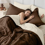 JOLLYVOGUE Twin XL Comforter Set, Ultra-Soft Bed in a Bag Twin XL Size 5 Pieces - Image 6