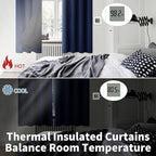 BGment Short 100% Blackout Curtains - Image 4