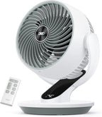 DREO Oscillating Fan for Bedroom, 13 Inch Quiet Table Fans for Home Whole Room by DREO