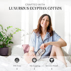 Mayfair Linen 100% Egyptian Cotton Queen Sheets Set - Image 3
