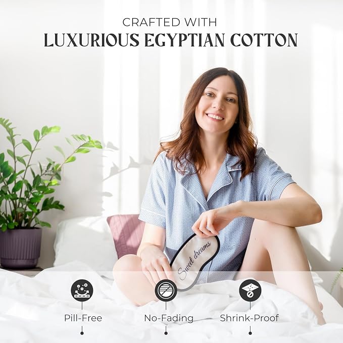 Mayfair Linen 100% Egyptian Cotton Queen Sheets Set - Image 3