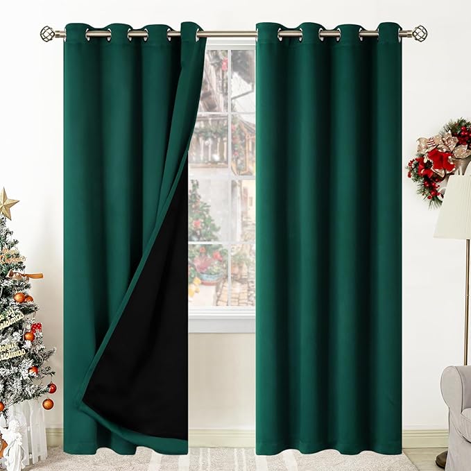 BGment Thermal Insulated 100% Blackout Curtains by BGment