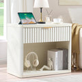 LEYAOYAO 31" Wide Fluted Nightstand by LEYAOYAO-Findtheshiningpointofyourideallife%EF%BC%81