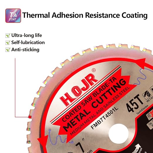 Metal Cutting Circular Saw Blade, Steel and Stainless Steel Cutting, The - Image 2