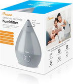 Crane Ultrasonic Teardrop Cool Mist Humidifier, Large 1 Gal Tank, Automatic - Image 8