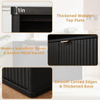 LEYAOYAO Fluted Buffet Cabinet - Image 4