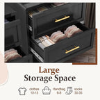 Metal Small Dresser for Bedroom, 3 Drawer Dresser - Image 5