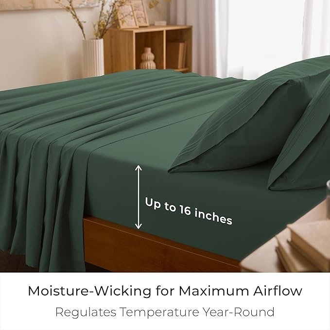Mellanni Split King Sheet Set - Image 4