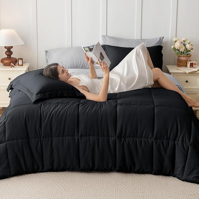 JOLLYVOGUE Twin XL Comforter Set, Ultra-Soft Bed in a Bag Twin XL Size 5 Pieces - Image 6