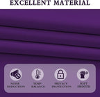 DONREN Room Darkening Window Curtain Panels - Image 4