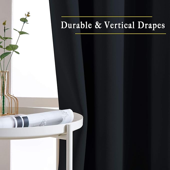 NICETOWN Black Out Curtain Panels - Image 3