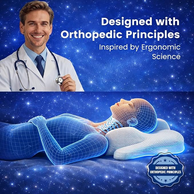 Side Sleeper Cervical Pillow - Image 3