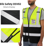 Dib Safety Reflective Vest High Visibility - Image 4