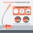 VAVOFO Rechargeable Book Light for Reading in Bed Kids, 7 LED Reading Light - Image 4