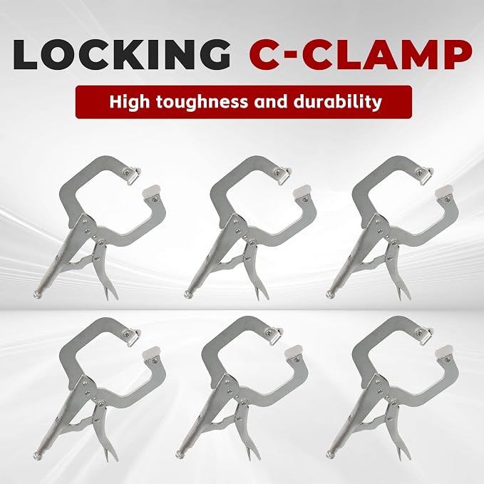 findmall 6Pcs 11 Inch Locking C Clamps - Image 5