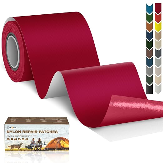 3x79 Inch Nylon Repair Patch Nylon Repair Tape Self Adhesive Fabric Tapes by Cahomo