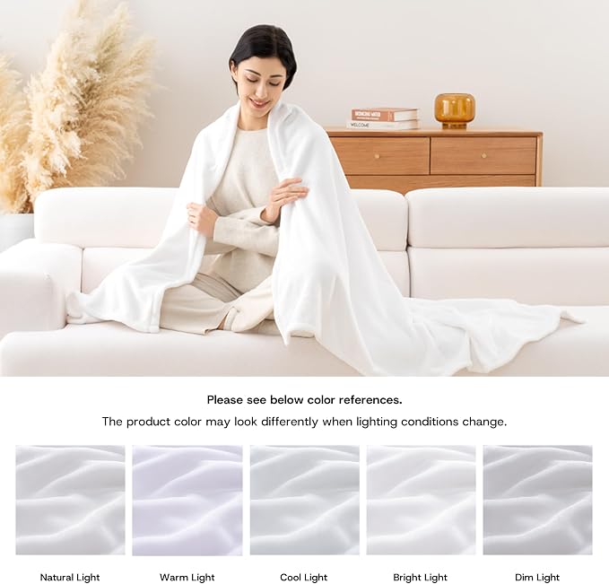 Luxury Fleece Warm Blanket, Soft Lightweight Velvety Plush Blanket - Image 7