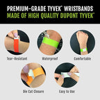 1, 000 WristCo Lime Green Tyvek Wristbands - Image 3