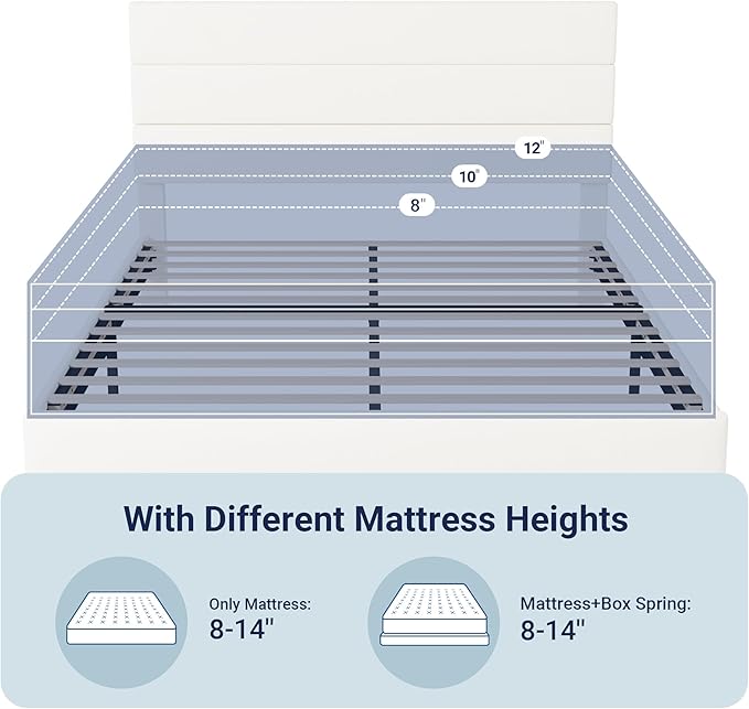 Allewie Full Size Platform Bed Frame - Image 7